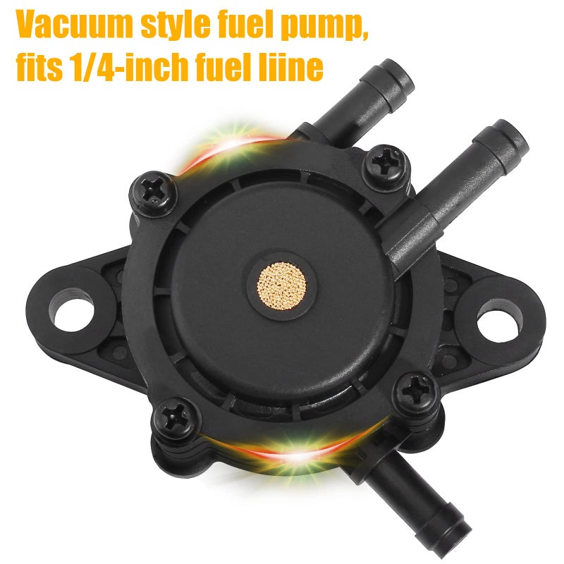 QAZAKY Fuel Pump Compatible with EZGO Gas Club Car Golf Cart 295cc 350cc Robin 4-cycle Engine Kawasaki FE290 FE350 Yamaha G16 G18 G19 G20 G22 G27 G29 72873G01 Marathon TXT RXV ST Medalist DS Precedent - Image 4